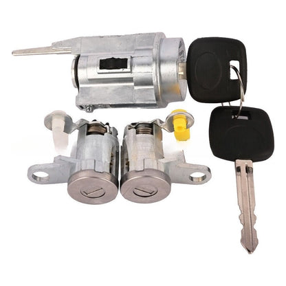 Ignition Switch Lock Key and Front Door Lock Cylinder Set for Toyota Tacoma (1995–2004)