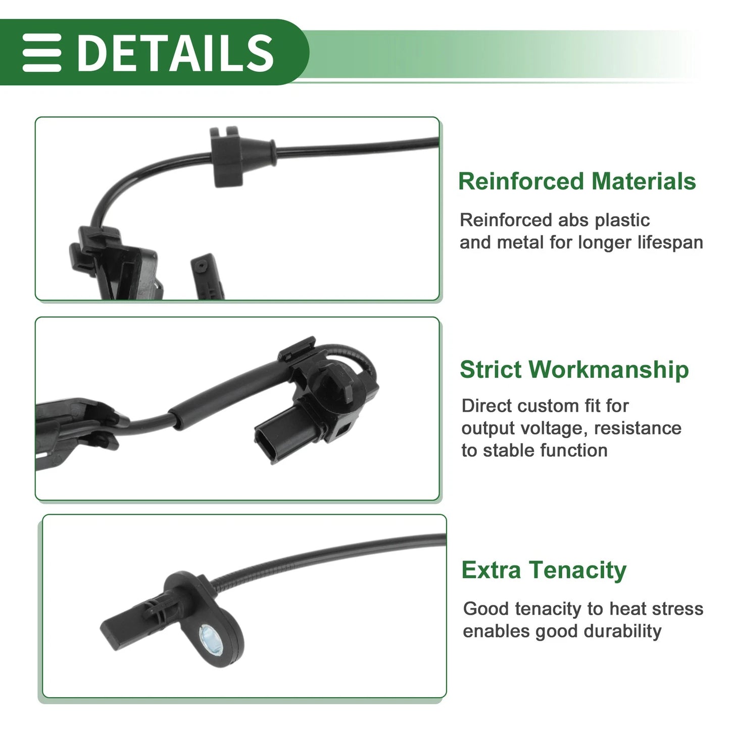 ABS Wheel Speed Sensor No. 57455TVAA03 for Honda Accord (2018–2021)
