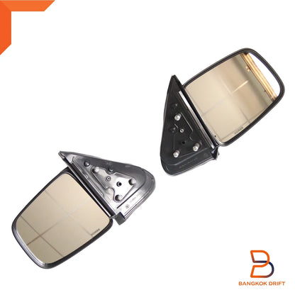 Black Manual Door Mirror for Ford Ranger Courier Ute (1998-2006)