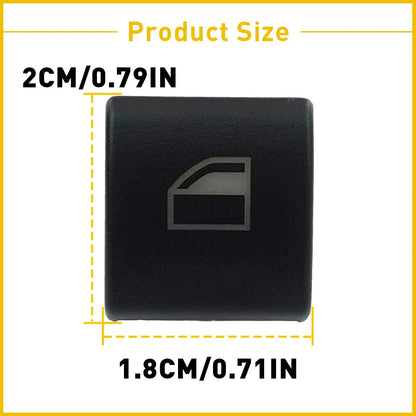 4PCS Window Switch Button Cap for BMW E46 (1998–2006)