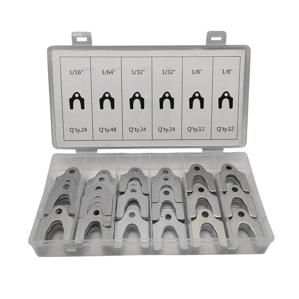 144pcs Car Alignment Shims for Adjusting Camber Caster Toe - Universal