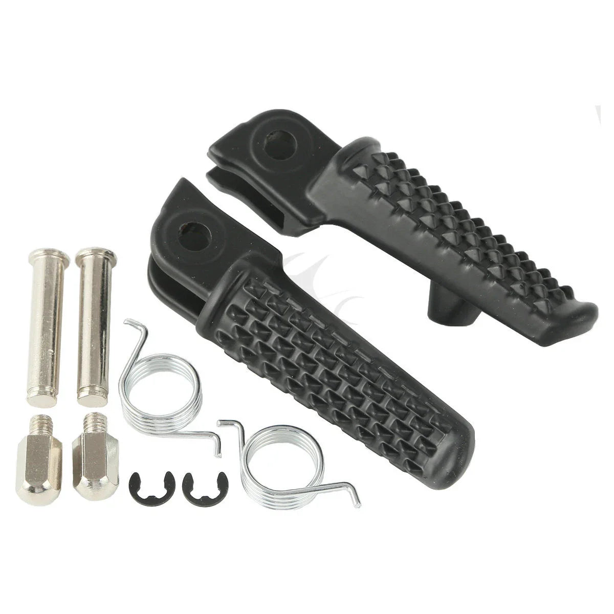 Rider Footrest Footpegs Matte Black for Honda CBR1000RR (2004 - 2025)