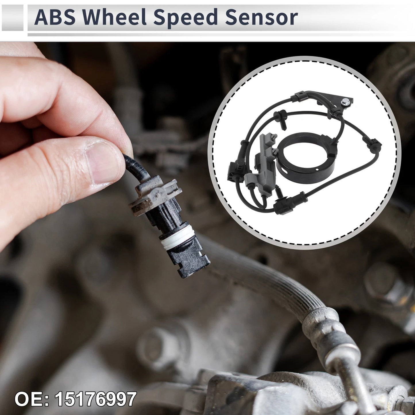 ABS Wheel Speed Sensor No.15176997 for Chevrolet Colorado (2004–2009)