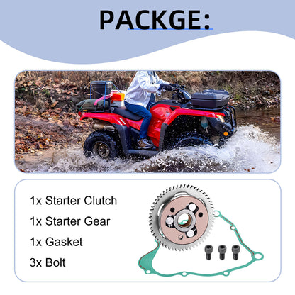 One Way Bearing Starter Clutch Gear Kit for Yamaha Timberwolf 250 (1992–2000)