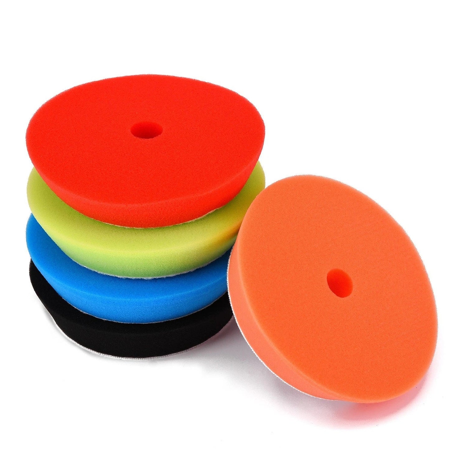5Pcs 6 Sponge Polishing Waxing Buffer Pads Kit for Car Polisher