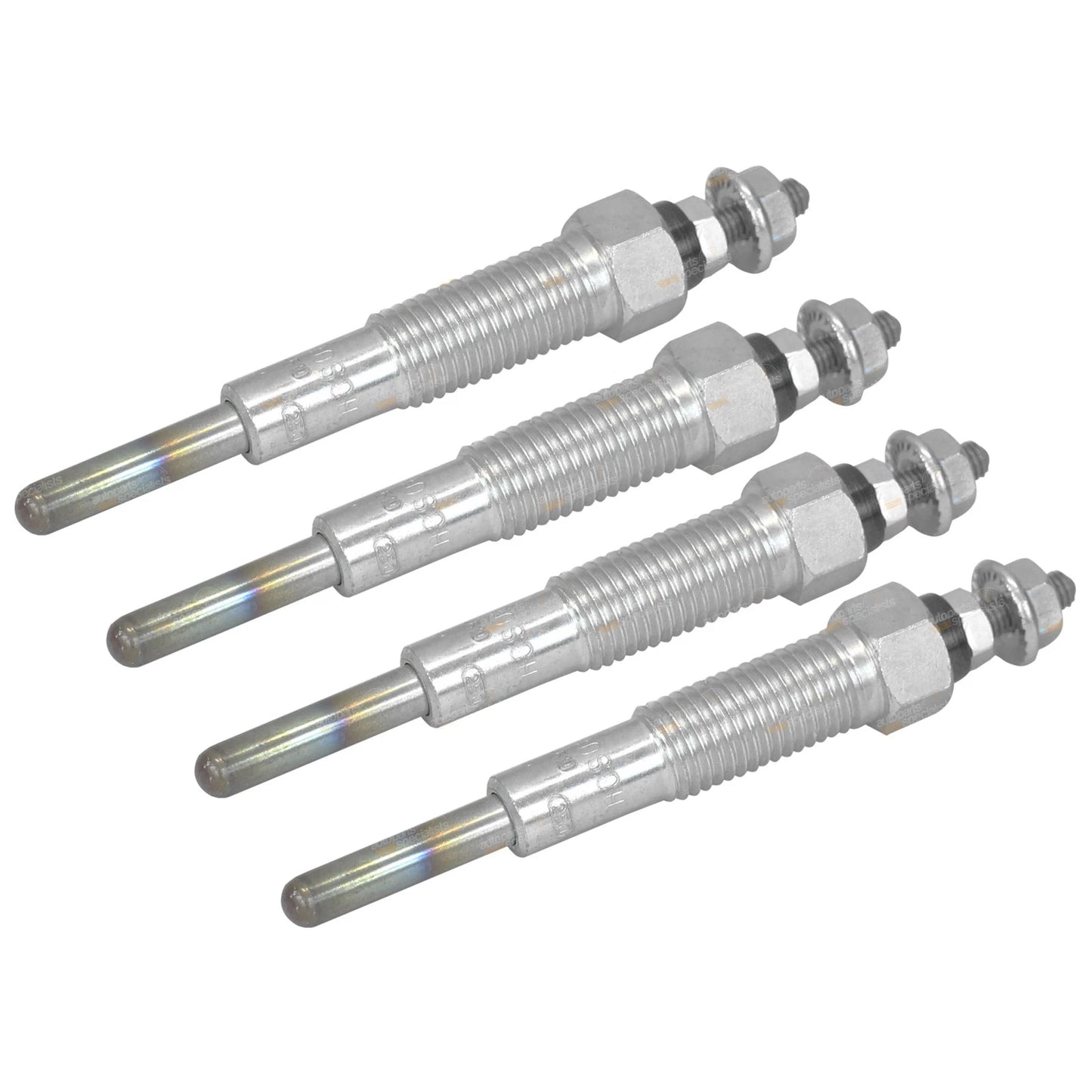 Set of 4 Glow Plugs for Mazda Capella GV (1990–1995) Diesel
