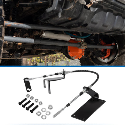 Set of 1 Transfer Case Cable Shift Linkage Kit for Jeep Wrangler TJ (1997–2006)