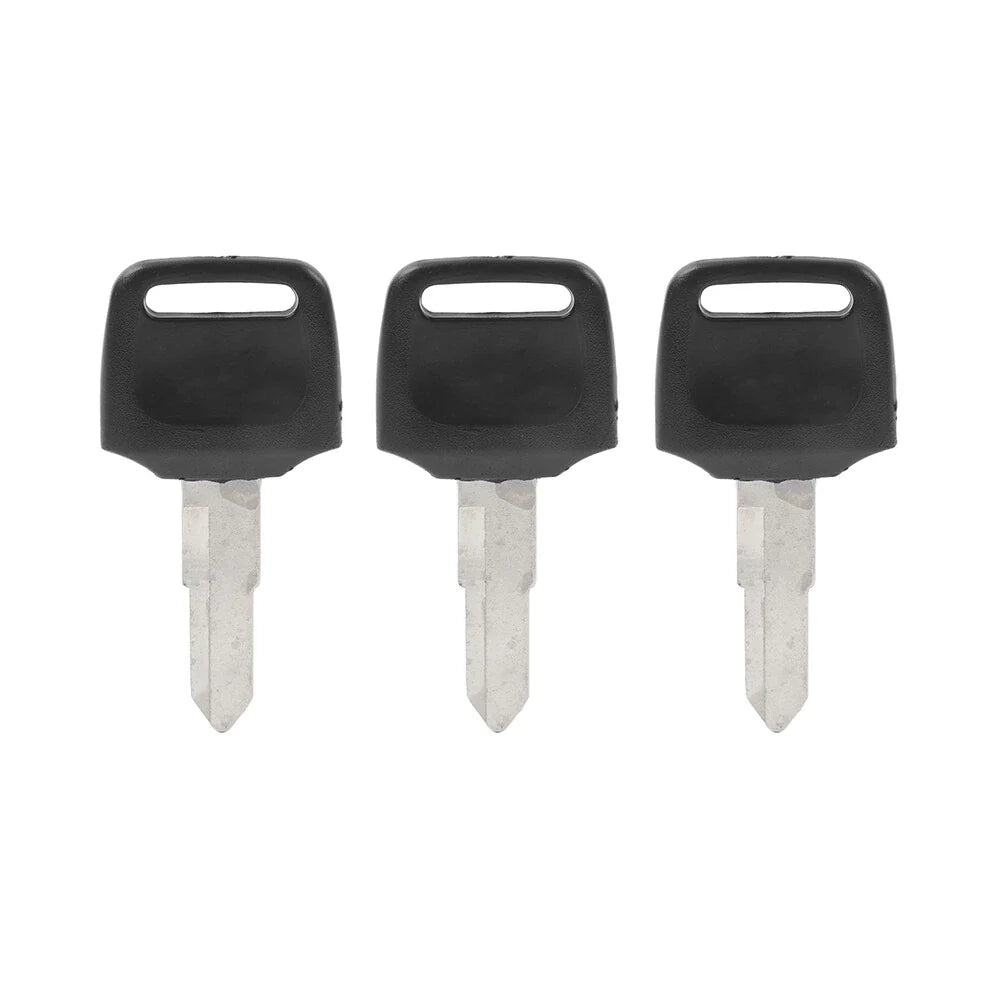 3 x Uncut Blade Blank Keys for Honda Dio 56 57 Z4 125 WH110 Scooter
