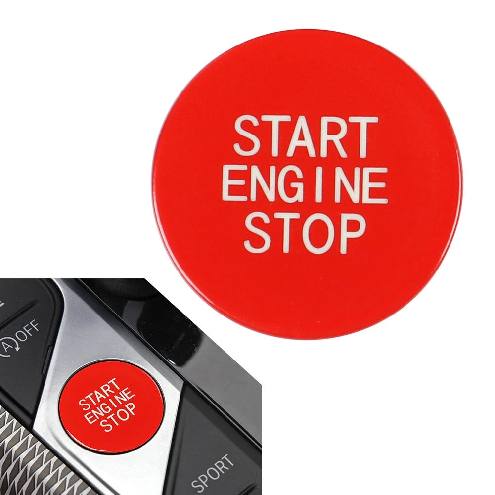 Car Engine Start Stop Button Switch Cover Trim for BMW 3 8 X Series (1X)