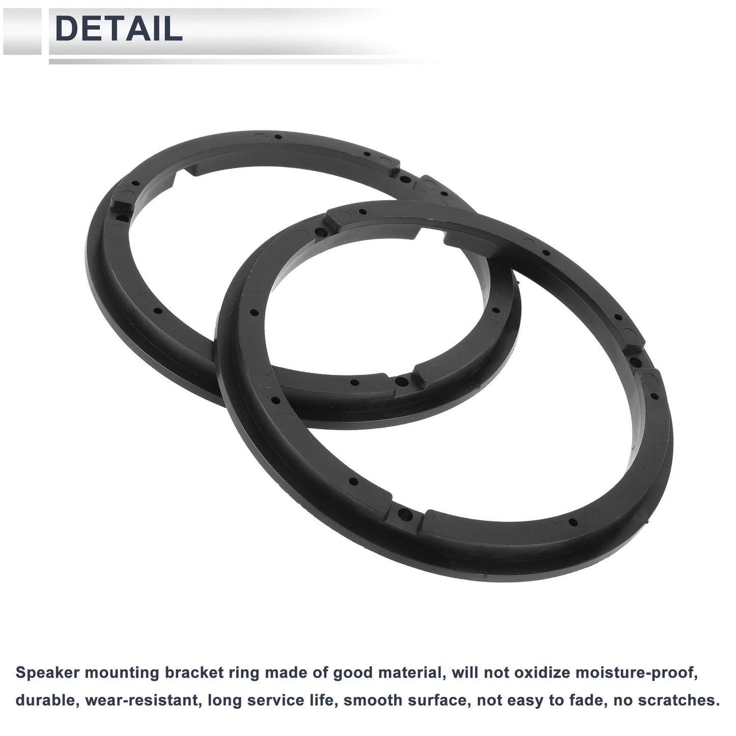 2X Speaker Spacer Ring Adapter for Suzuki 6.5" Tweeter