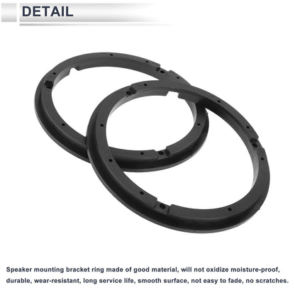 2X Speaker Spacer Ring Adapter for Suzuki 6.5" Tweeter