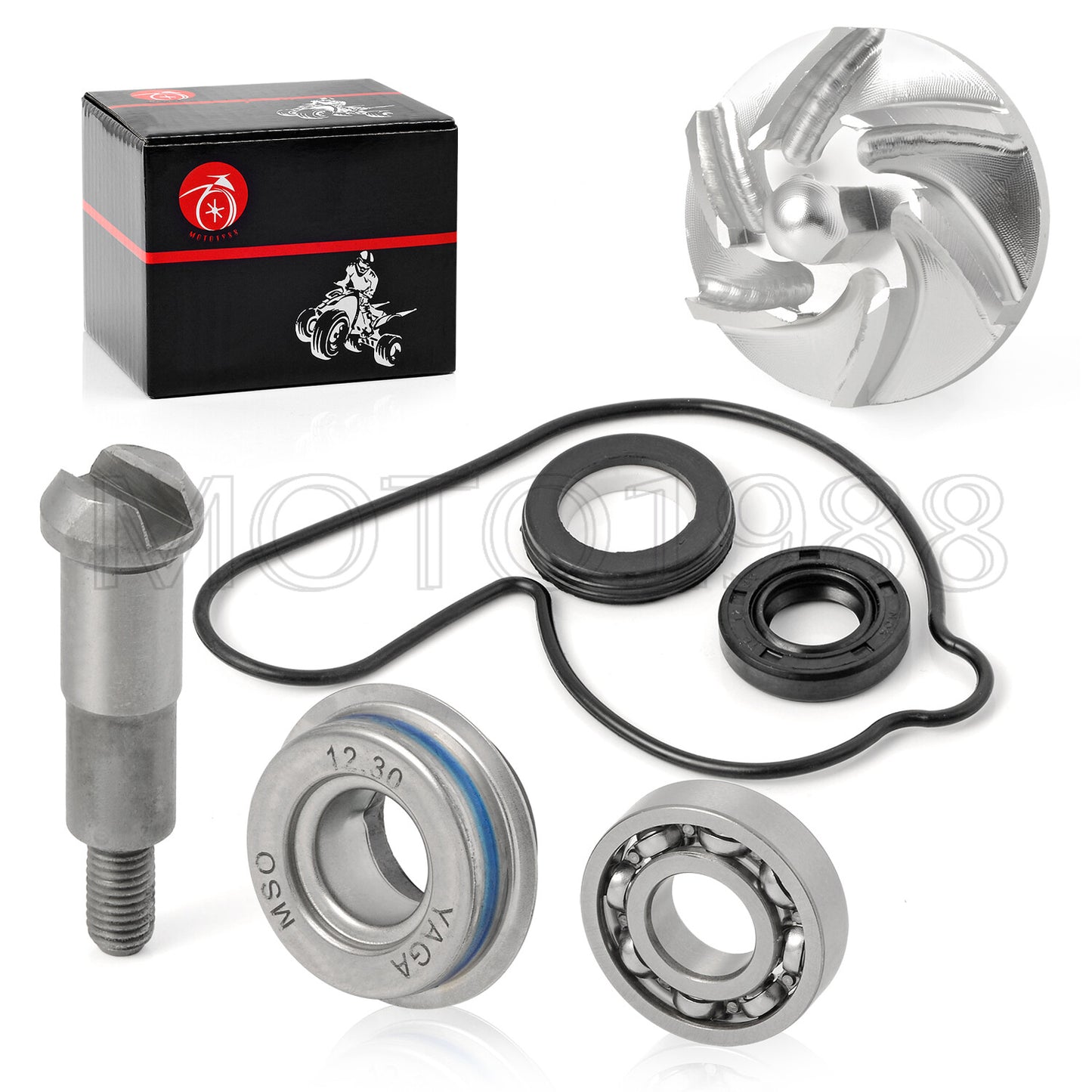 Water Pump Seal Repair Kit for Honda TRX450R TRX450ER (2004–2014)