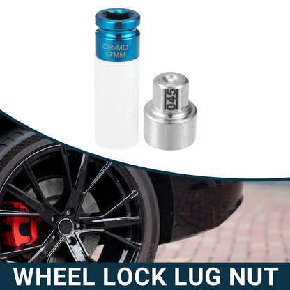 Wheel Lock Lug Nut for BMW with Protector Nut Socket 1 Set