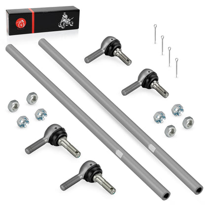 2Pcs Steering Post Tie Rod Assembly for Polaris Scrambler Sportsman (2008–2021)