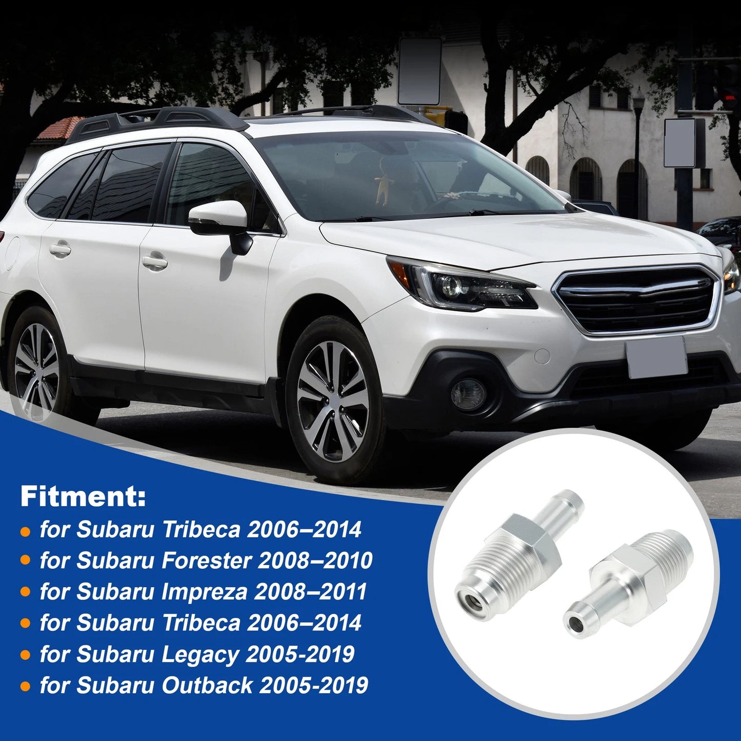 2X PCV Valve for Subaru Tribeca Forester Impreza Legacy Outback (2005–2014)