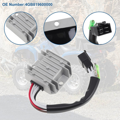4GB819600000 Voltage Regulator Rectifier for Yamaha Kodiak 400 4x4 (1993–1995)