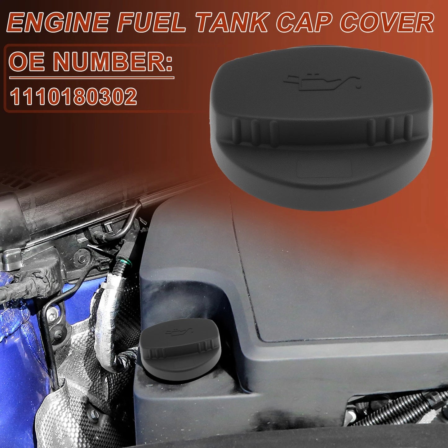 Oil Filler Cap for Mercedes-Benz A-Klasse W168 (1998–2004) 1110180302