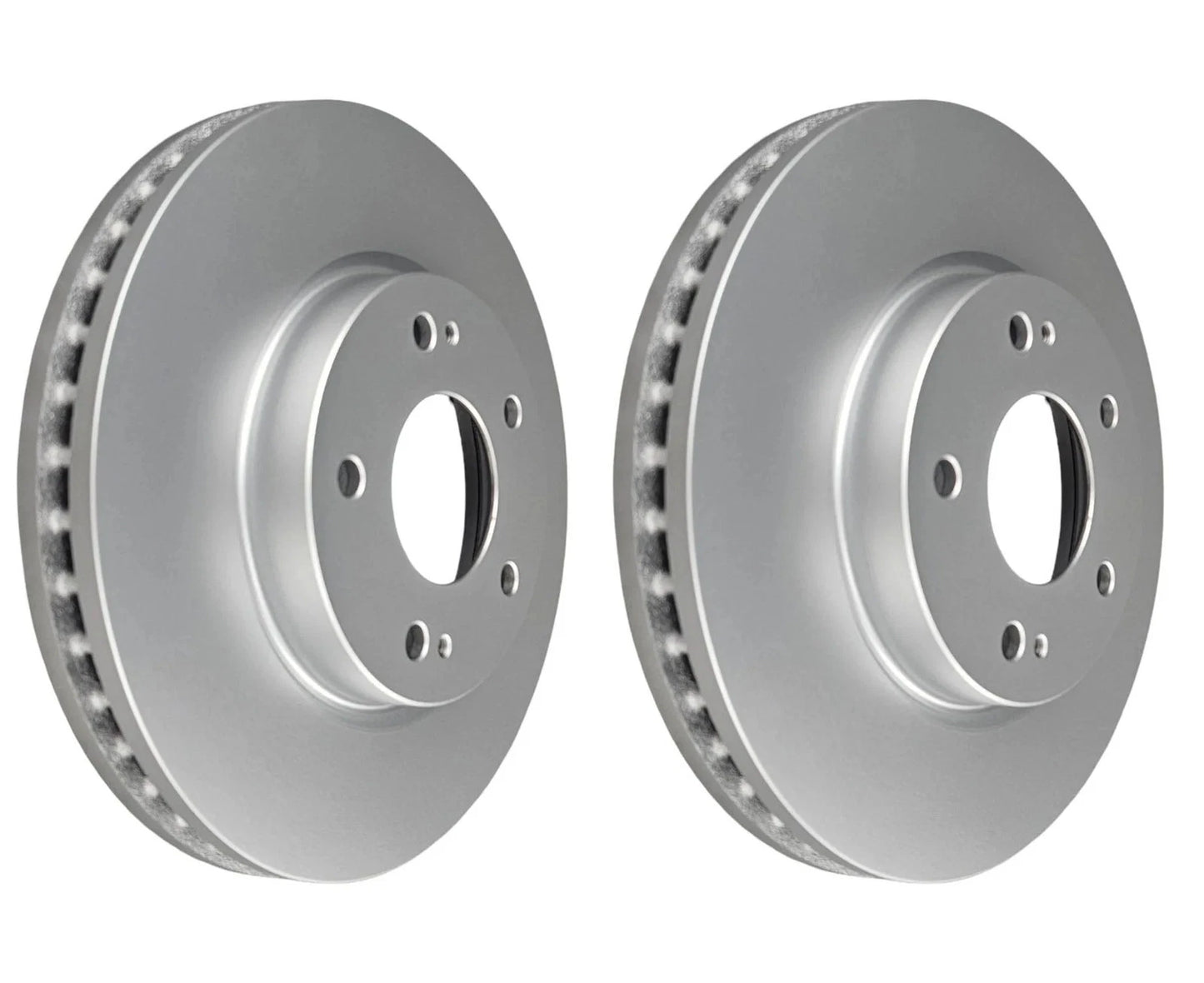 Pair Front Brake Rotors for Mitsubishi Lancer (2000–2007)