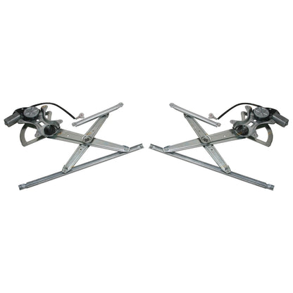 Pair Front Electric Power Window Regulators for FZJ105 HDJ100 HZJ105 (1998–2007)