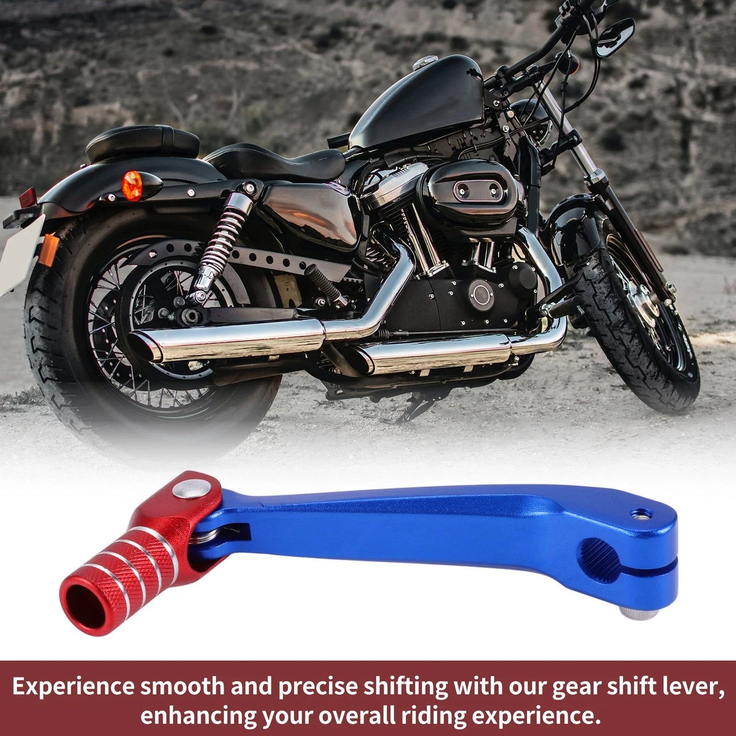 Shifter Lever for Honda CRF150F 2003-2017 - Blue, Red, Silver Tone