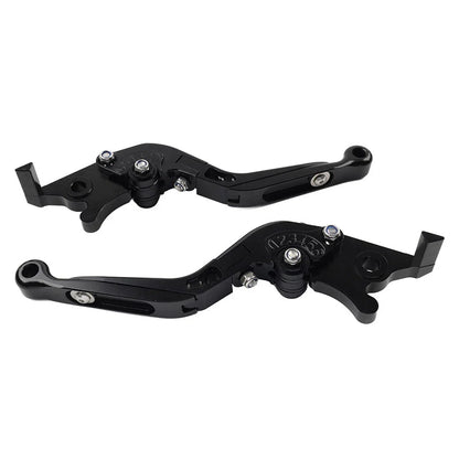 Black Extendable Brake Clutch Levers for BMW F800GS/Adventure, F800R (08-18)
