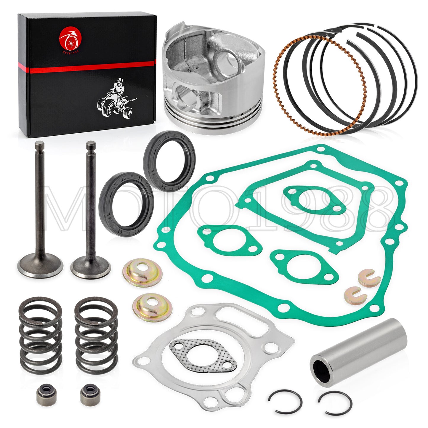 Engine Top End Rebuild Kit for Yamaha Golf Cart G16 G20 (1996–2002)