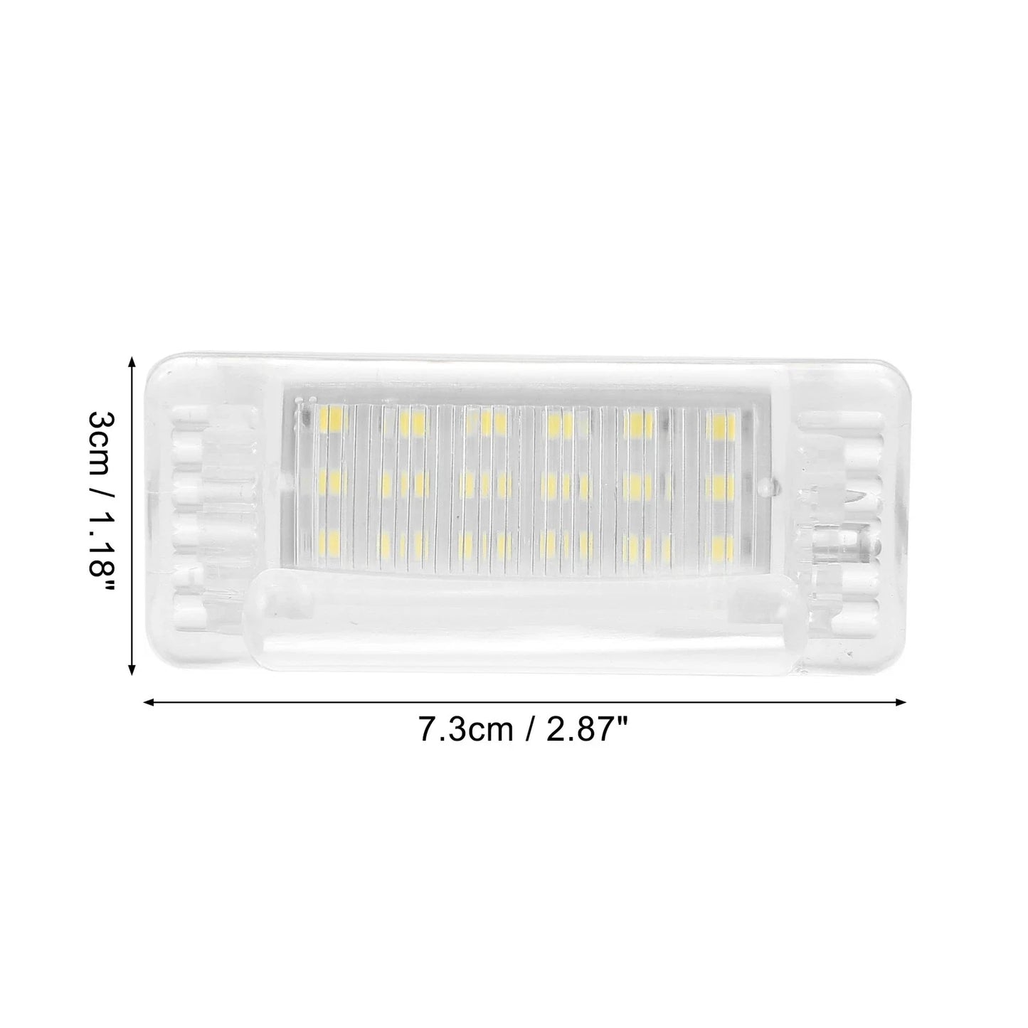 2 x Car License Plate Lights for Mercedes-Benz Sprinter 1995-2006
