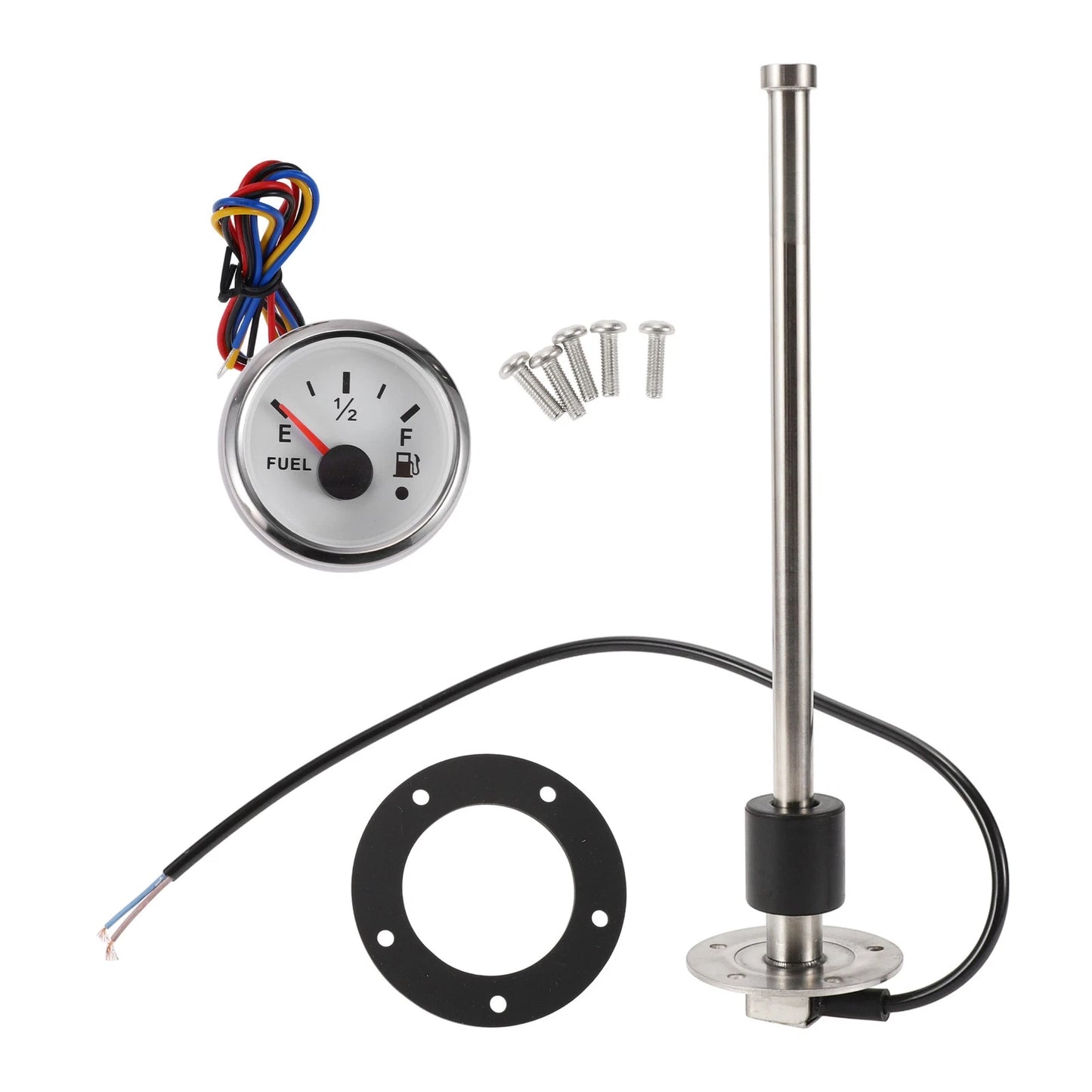 Fuel Sending Unit and Gauge Kit 240-33 Ohm for Boat Car Vehicle