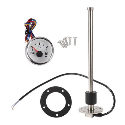 Fuel Sending Unit and Gauge Kit 240-33 Ohm for Boat Car Vehicle