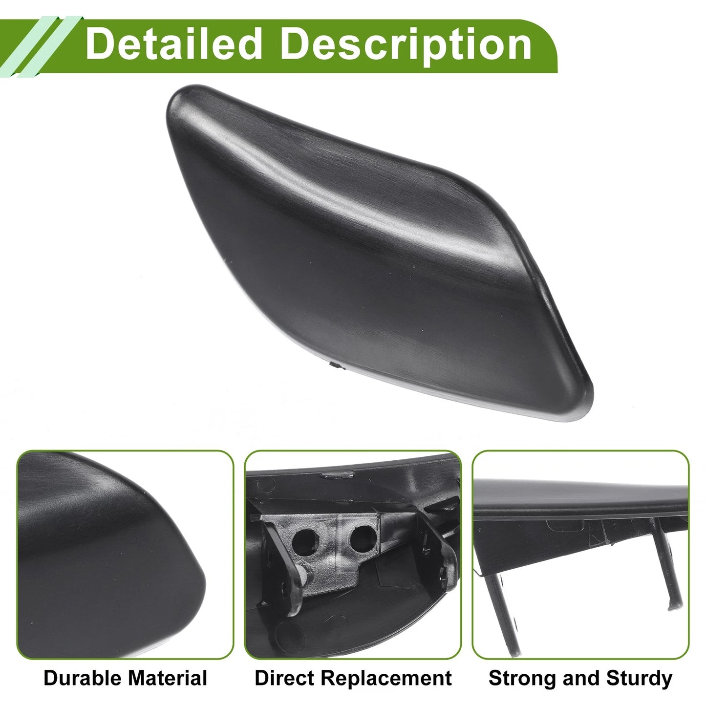 Right Washer Nozzle Cover Cap No. 95562830211 for Porsche Cayenne (2008–2010)