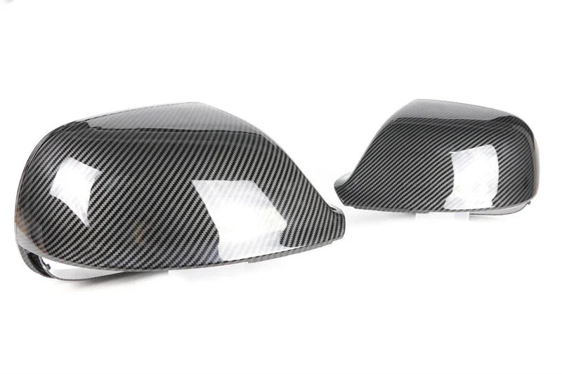 Carbon Style / Side Mirror Cap Cover for Audi Q5 Q7 8R (2009–2017)