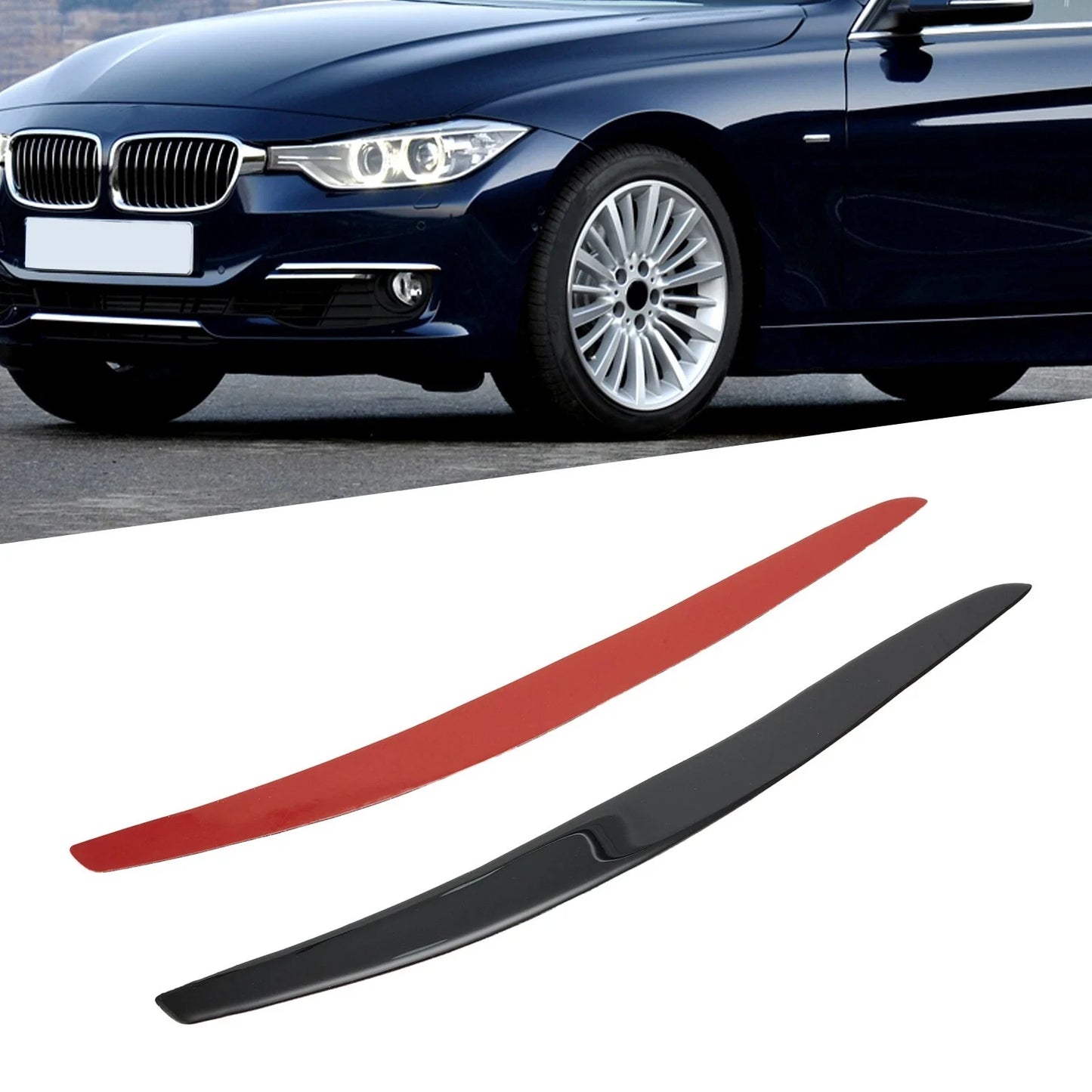 Carbon Fiber Eyebrows 2 x Eyebrows for BMW 3 Series (2006–2013)