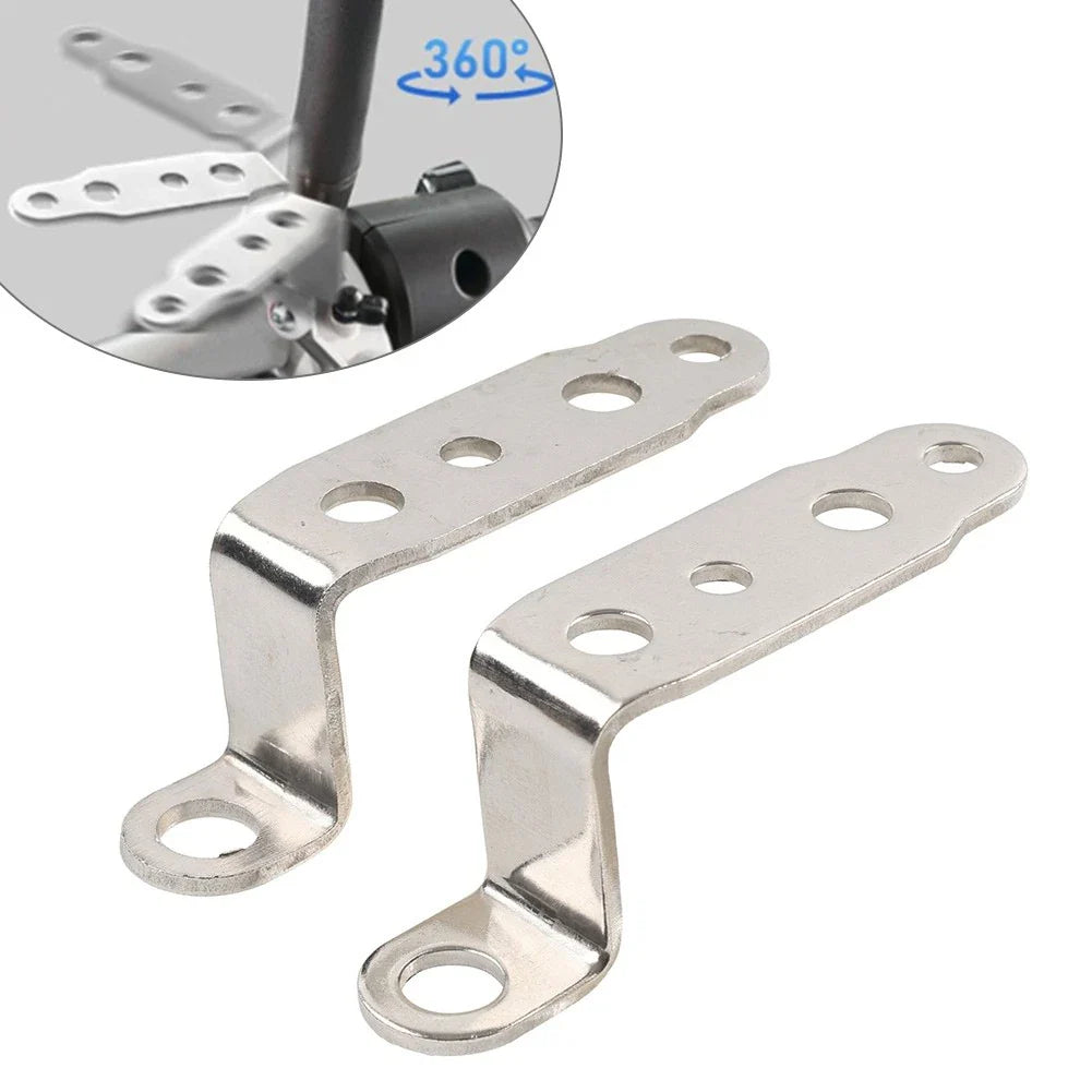Silver Fog Driving Light Mounting Bracket for Car Headlight Support