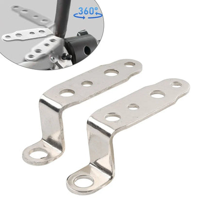 Silver Fog Driving Light Mounting Bracket for Car Headlight Support