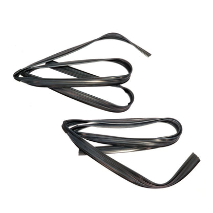 Set of 2 Door Glass Run Channel Seals for Toyota Corolla (E100–E105)