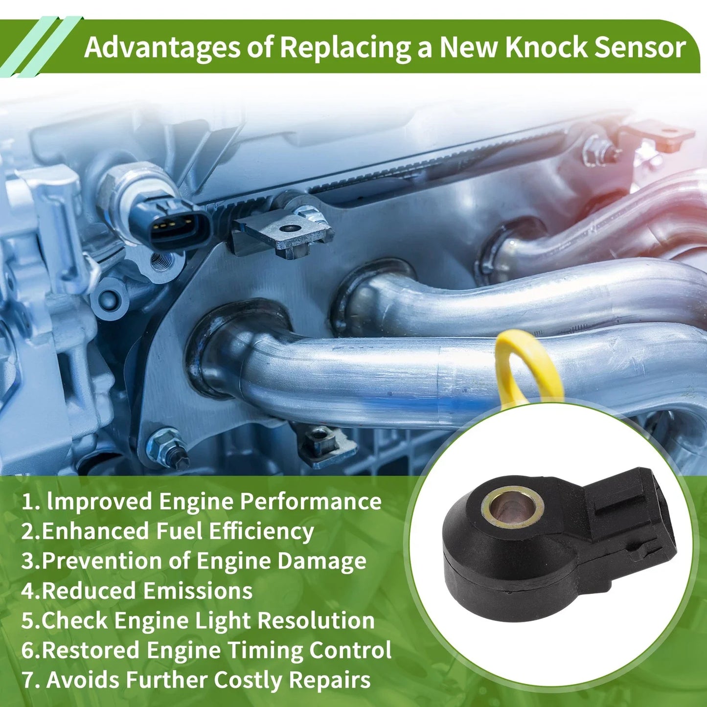 Ignition Knock Sensor for Volkswagen New Beetle (2000-2010)