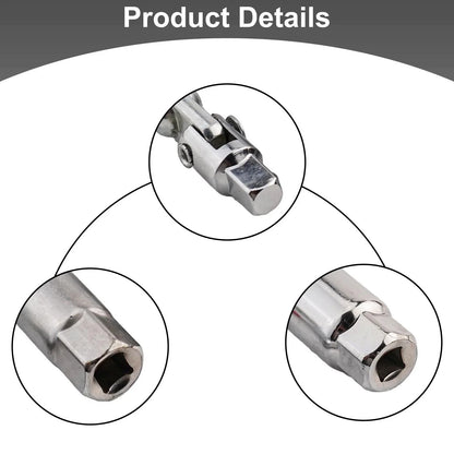 Flexible Spanner Socket Wrench Set 3PCS High Torque T-Handle for Bar