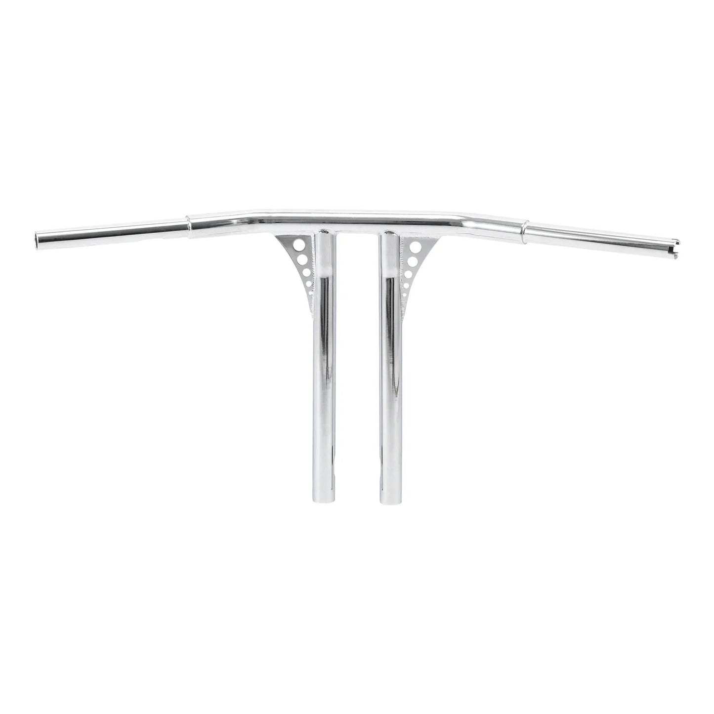 Chrome Rise 1-1/4 T-Bar Handlebar for Harley Road King Softail Deluxe