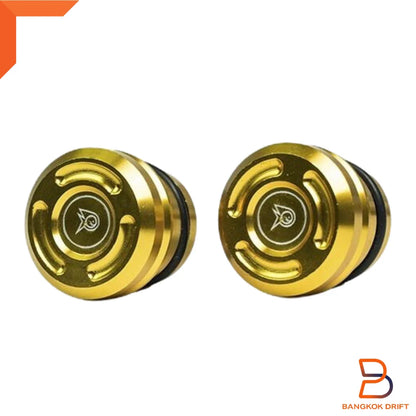 CNC Aluminium Gold Side Frame Pair for Honda Monkey 125 Z125 (2018-2024)