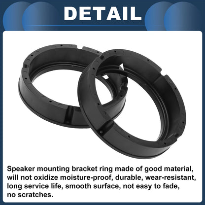 2X Speaker Spacer Ring Adapter for Volkswagen Polo