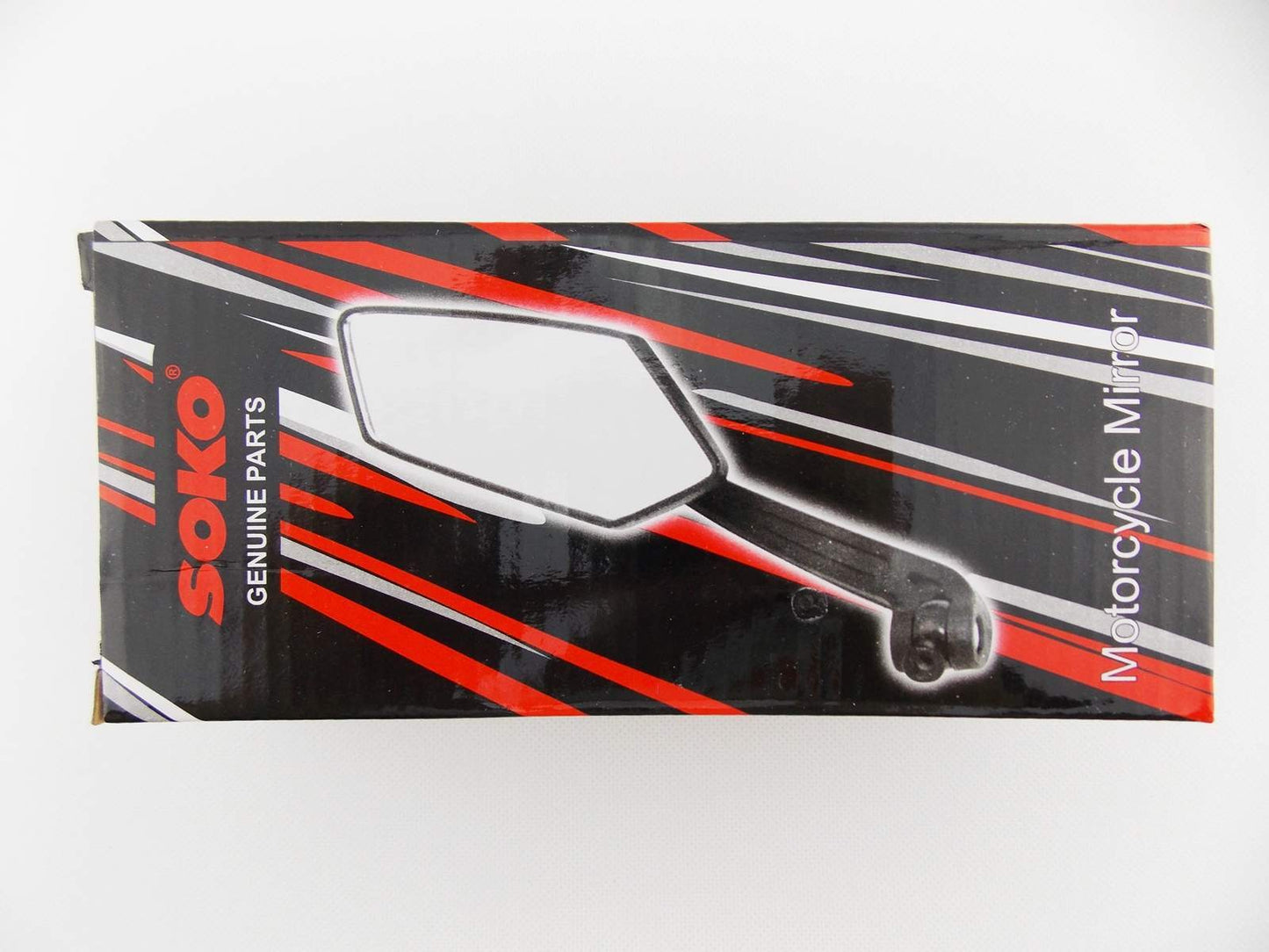 Chrome Rectangular Rear View Mirrors for Kawasaki VN1500 Vulcan (1988–1996)