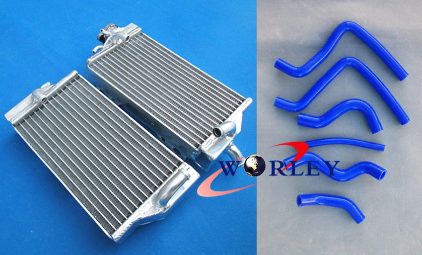 Aluminum Radiator and Hose for Honda CR125 CR125R (2002)