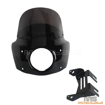 Headlight Fairing & Windshield Kit for Harley Softail Fat Bob 114 (18-24)