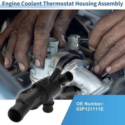 Engine Coolant Thermostat Housing Assembly No. 03P121111E for Seat Ibiza (2010–2015)