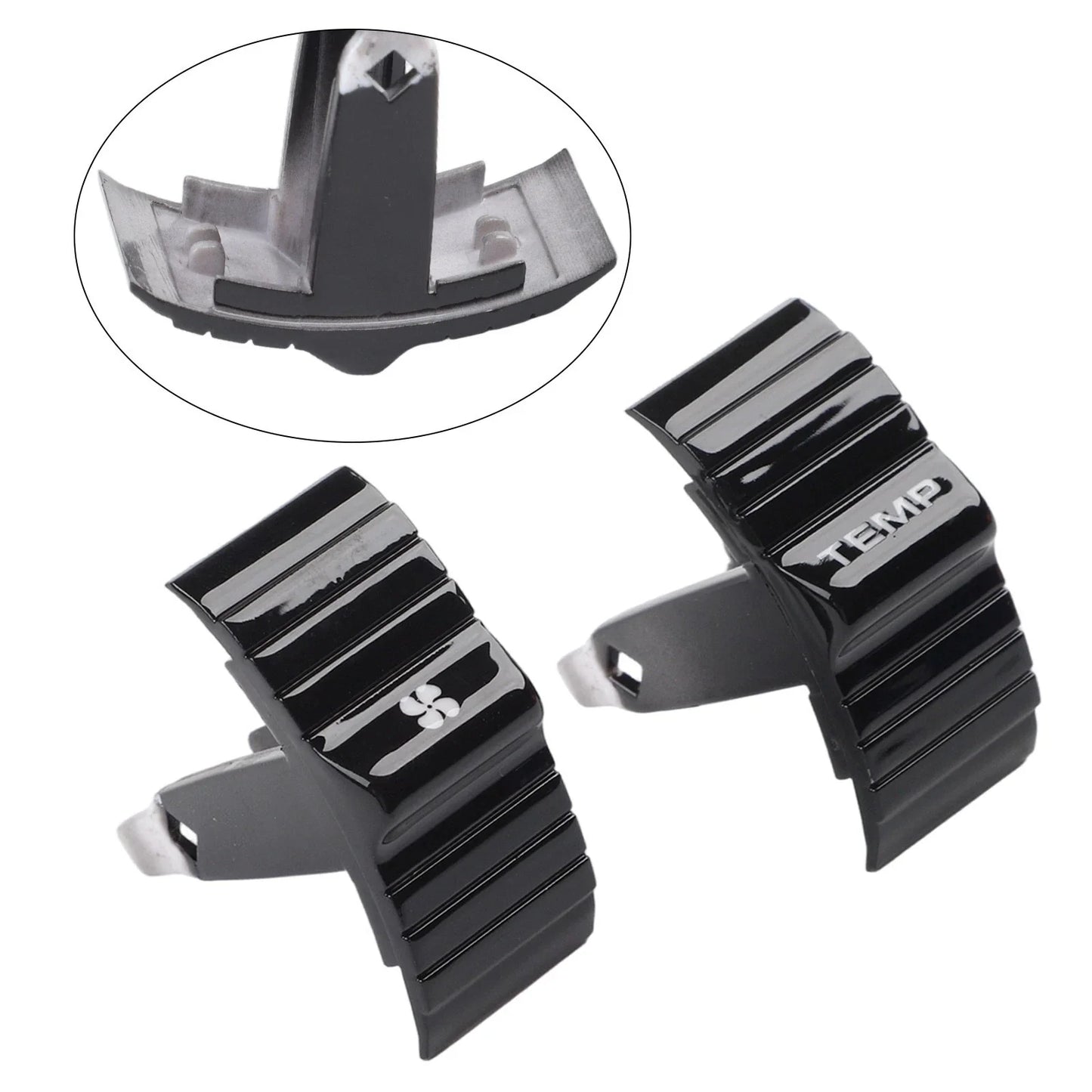 2 x Panel Mount Air Conditioning Control Plastic Panel