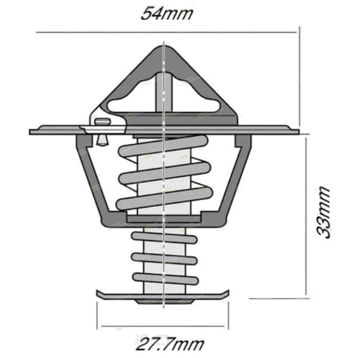 Thermostat 1.6L 1.4L for Kia Rio JB