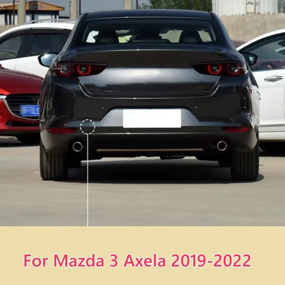 Rear Bumper Tow Hook Cover Towing Eye Cap for Mazda 3 Axela (2019–2022)