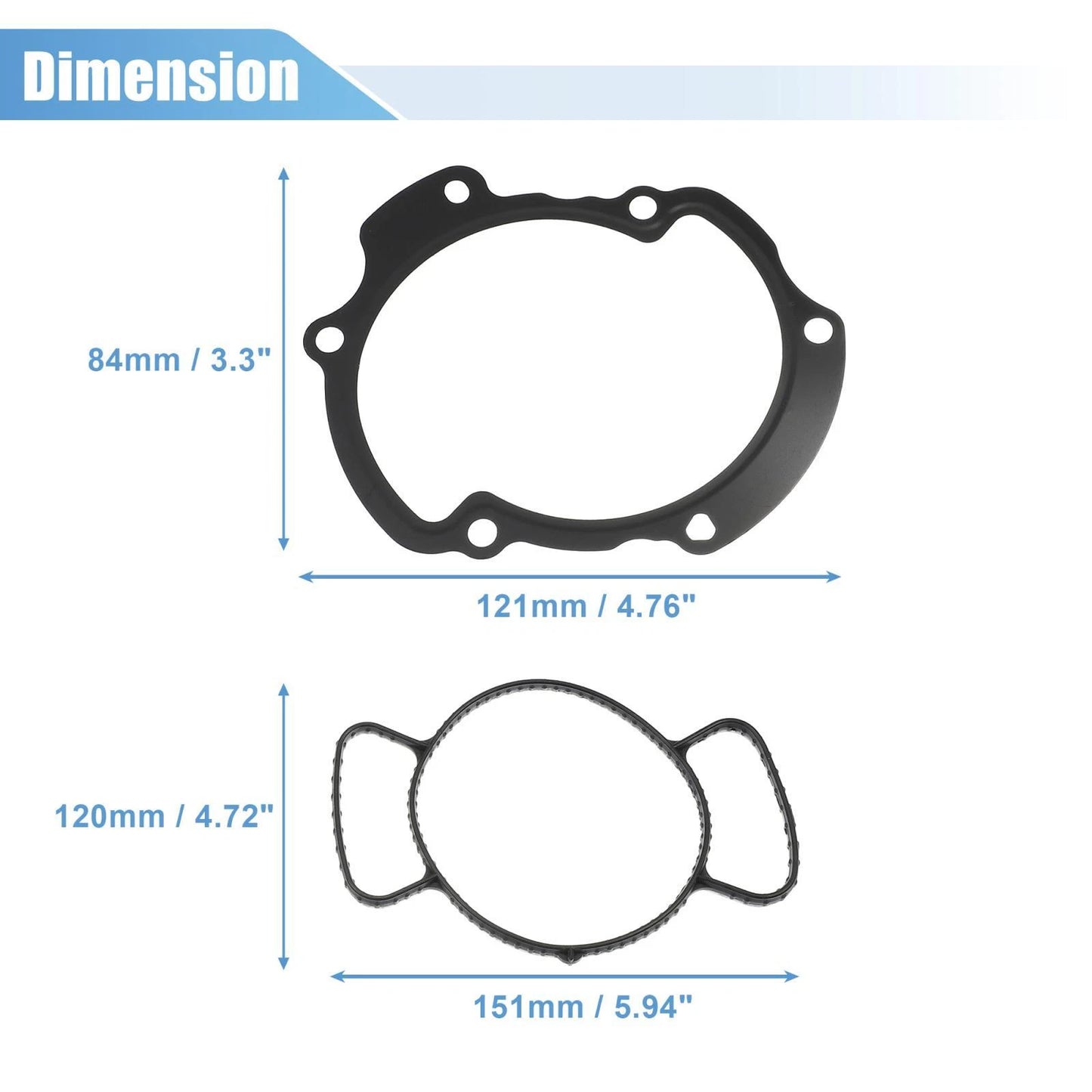 Timing Cover Gasket and Seal Set 67828 for Cadillac SRX STS GMC Acadia (2007–2016)