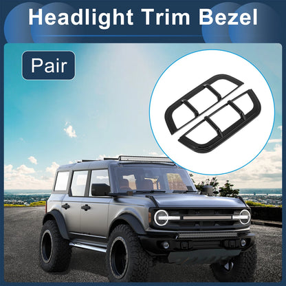 1 Pair Front Left Headlights