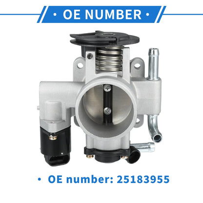 Throttle Body for Chevrolet Aveo 1.6L L4 Gas (2004-2005) - 1 Pcs